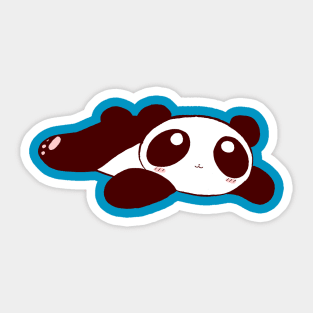 Reddish Panda Bear Sticker